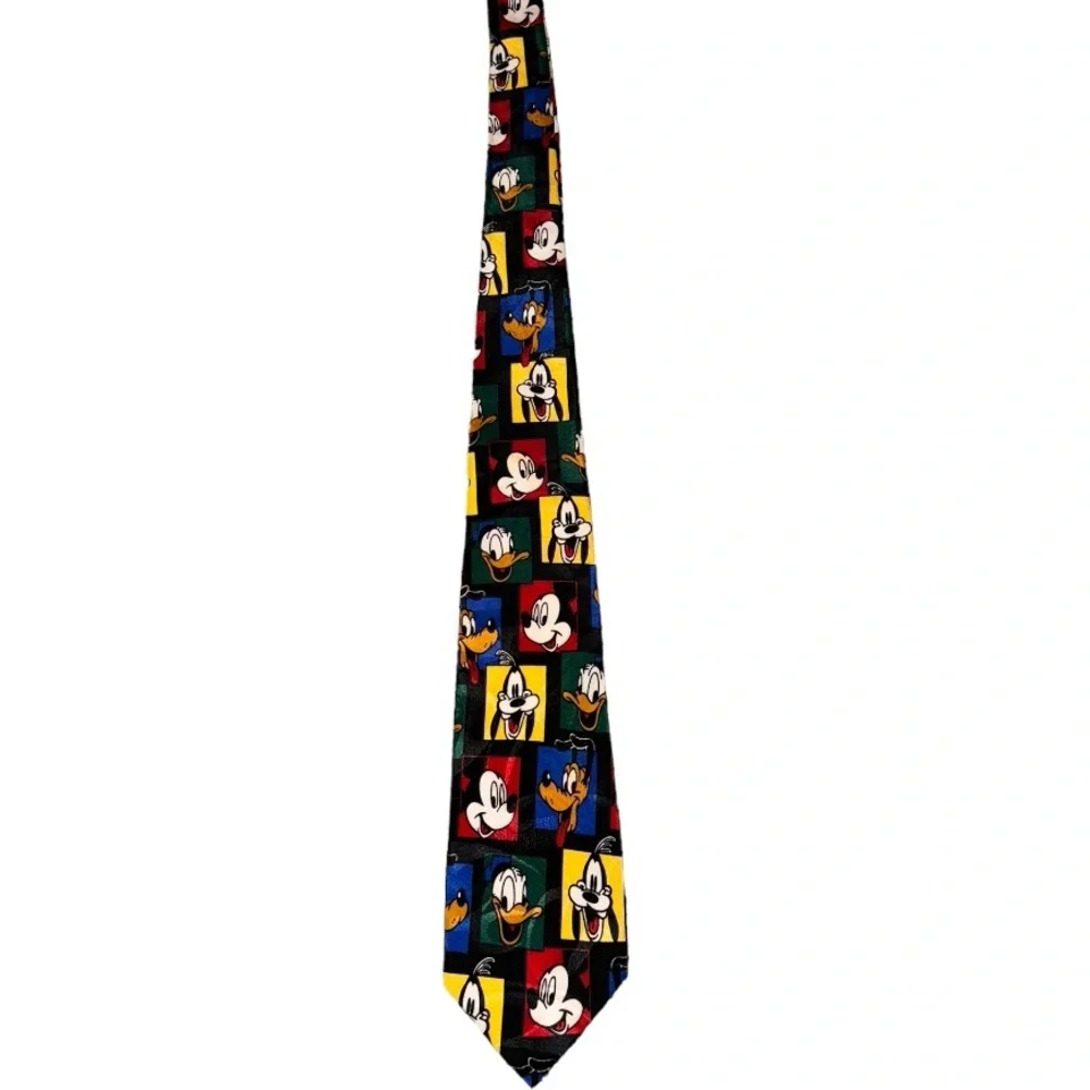 Vintage Set of Two Men’s Ties Mickey Mouse and Bugs Bunny - Picture 3 of 11